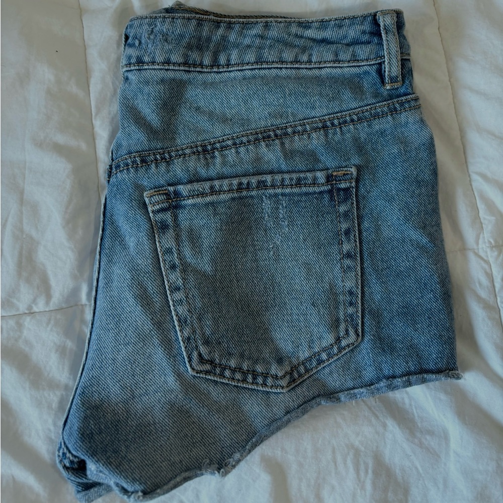 pacsun denim shorts